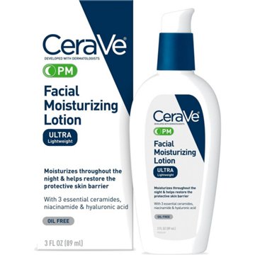 CeraVe PM Facial Moisturizing Lotion, 3 oz
