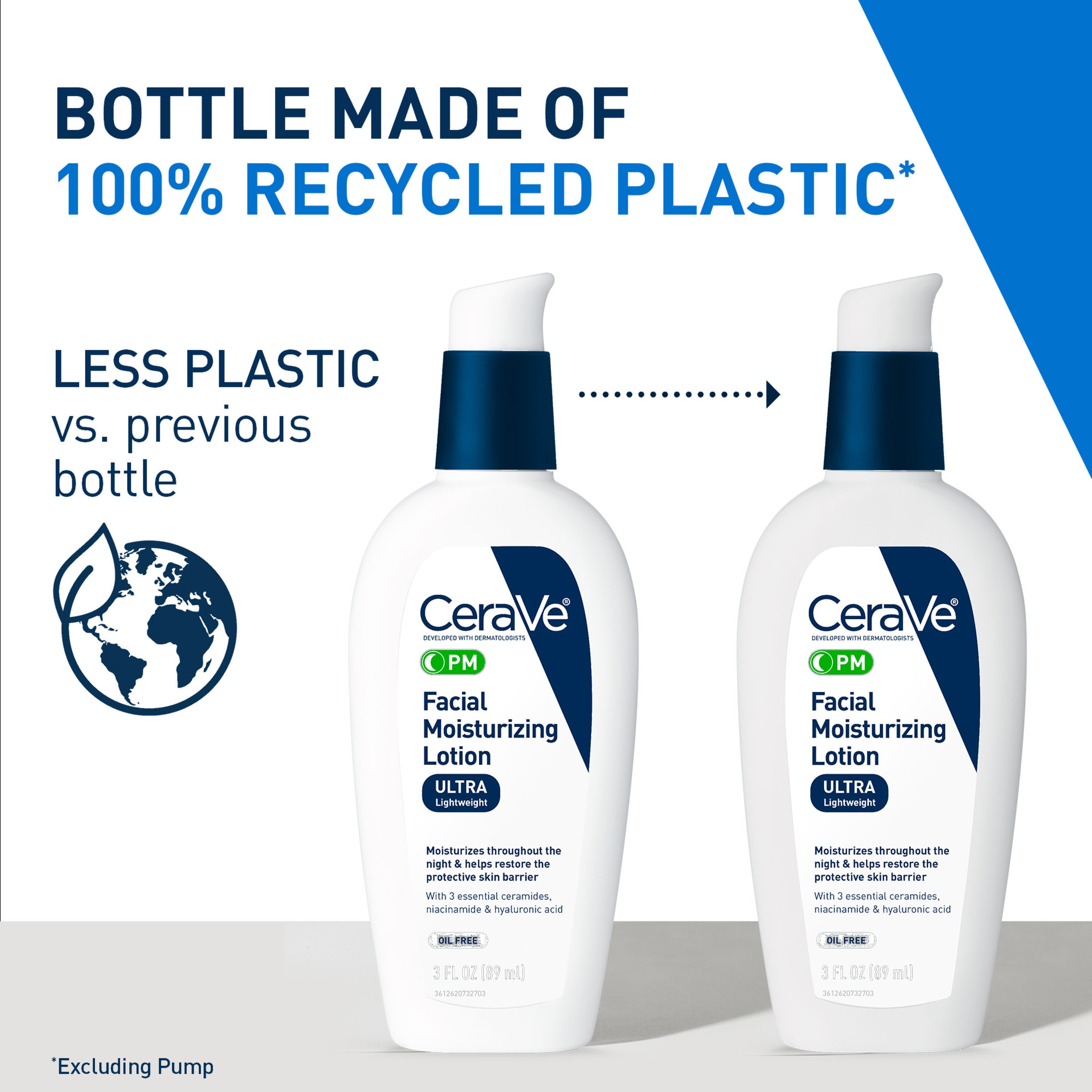 6個❗️セラヴィPMローション Cerave PM lotion CeraVe PM Facial Moisturizing Lotion - Shop Facial moisturizer at