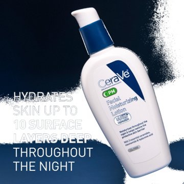 CeraVe PM Facial Moisturizing Lotion, 3 oz
