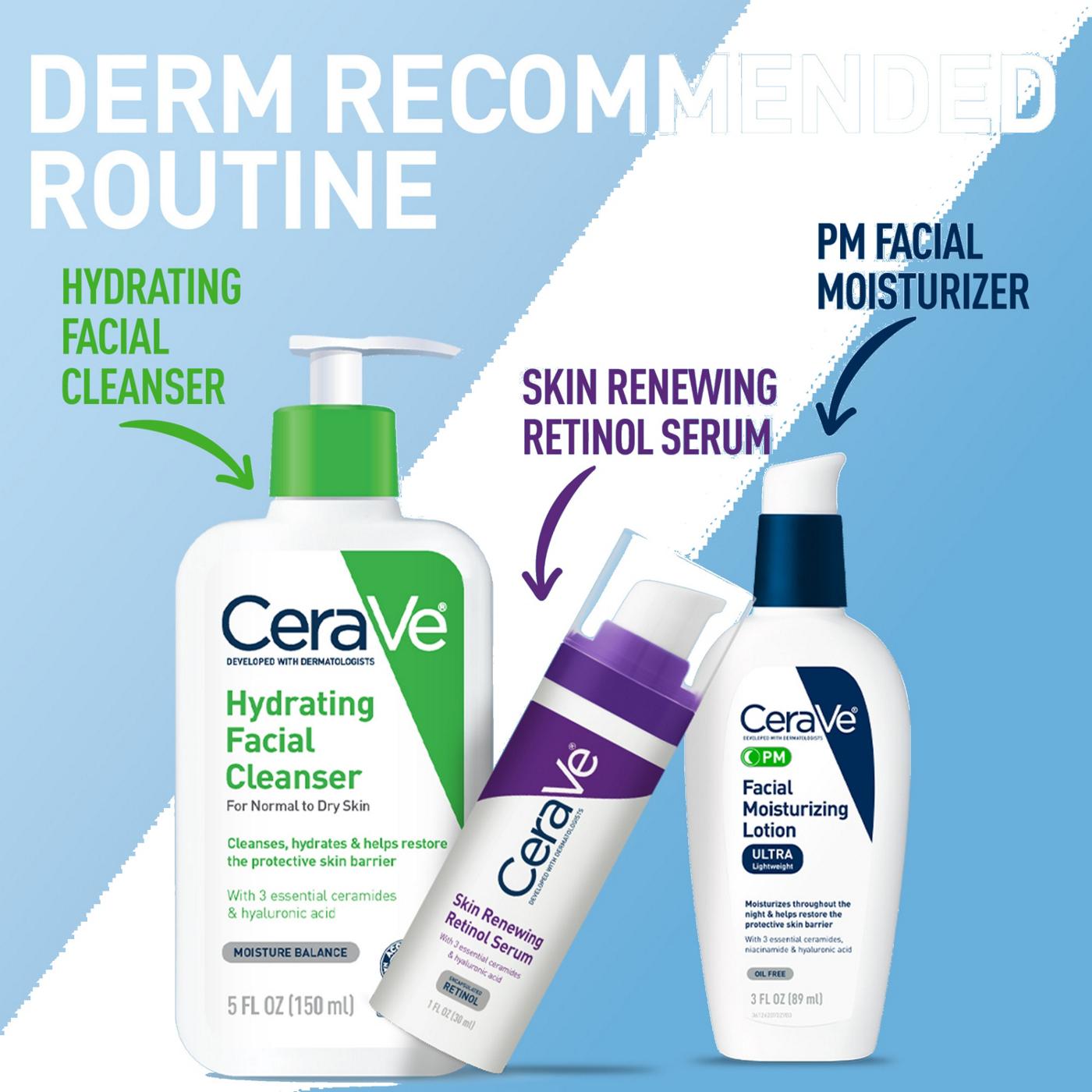 CeraVe PM Facial Moisturizing Lotion; image 7 of 11