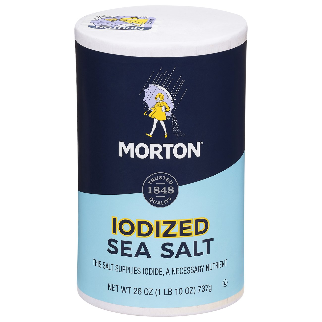 Morton All Purpose Iodized Sea Salt Shop Herbs Spices At H E B