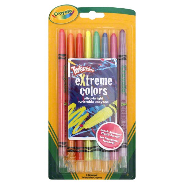 Crayola Twistables Crayons - 8 crayons