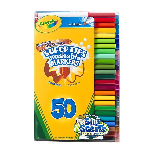 Crayola Super Tips Washable Markers - Shop Markers at H-E-B