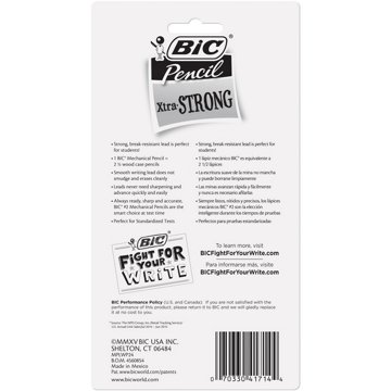 BIC Xtra Strong 0.9mm Mechanical Pencils, 24 pk