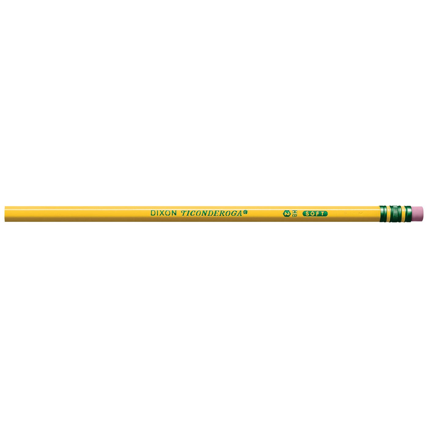 Ticonderoga Unsharpened No.2 Classic Wood Pencils; image 4 of 5