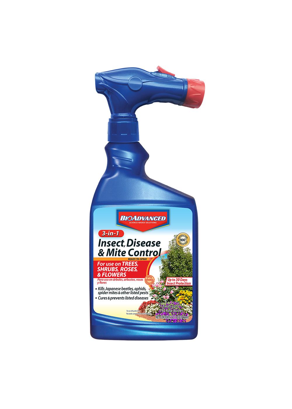 BioAdvanced 3-in-1 Insect, Disease & Mite Control Ready-To-Spray; image 1 of 3