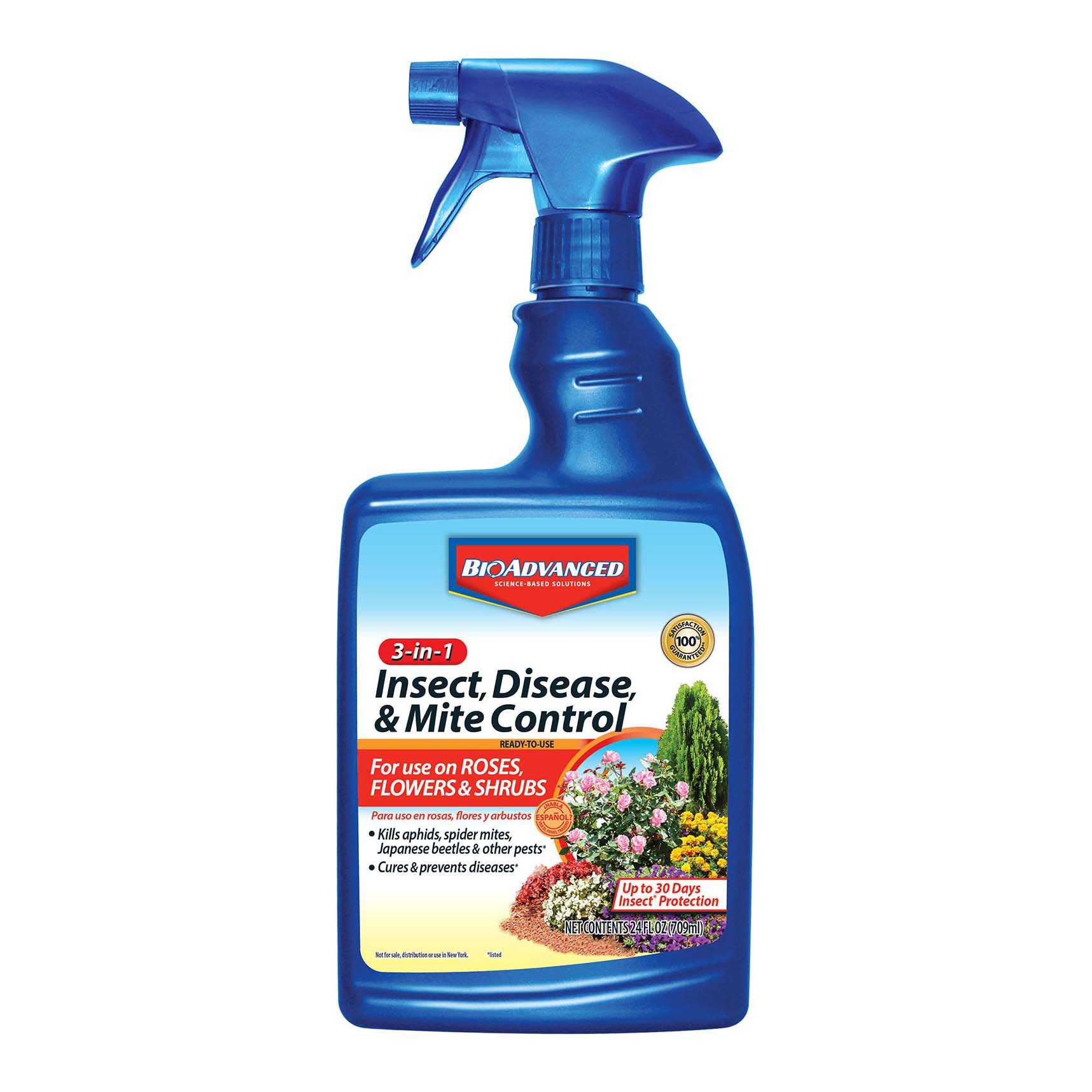 BioAdvanced 3-in-1 Insect Disease & Mite Control Ready-To-Use Spray ...