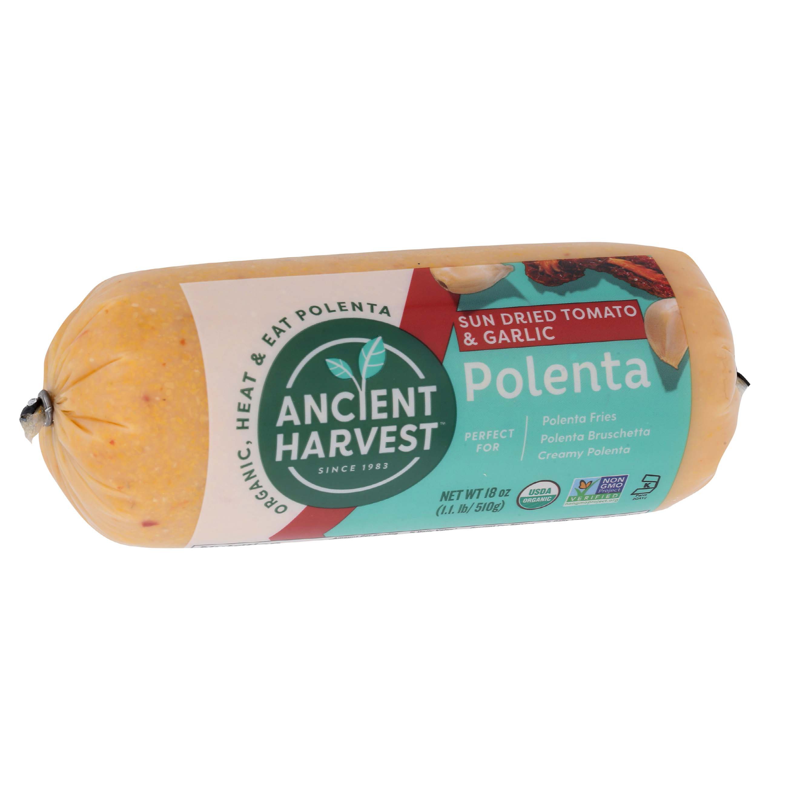 Ancient Harvest Organic Gluten Free Sun Dried Tomato Garlic Polenta