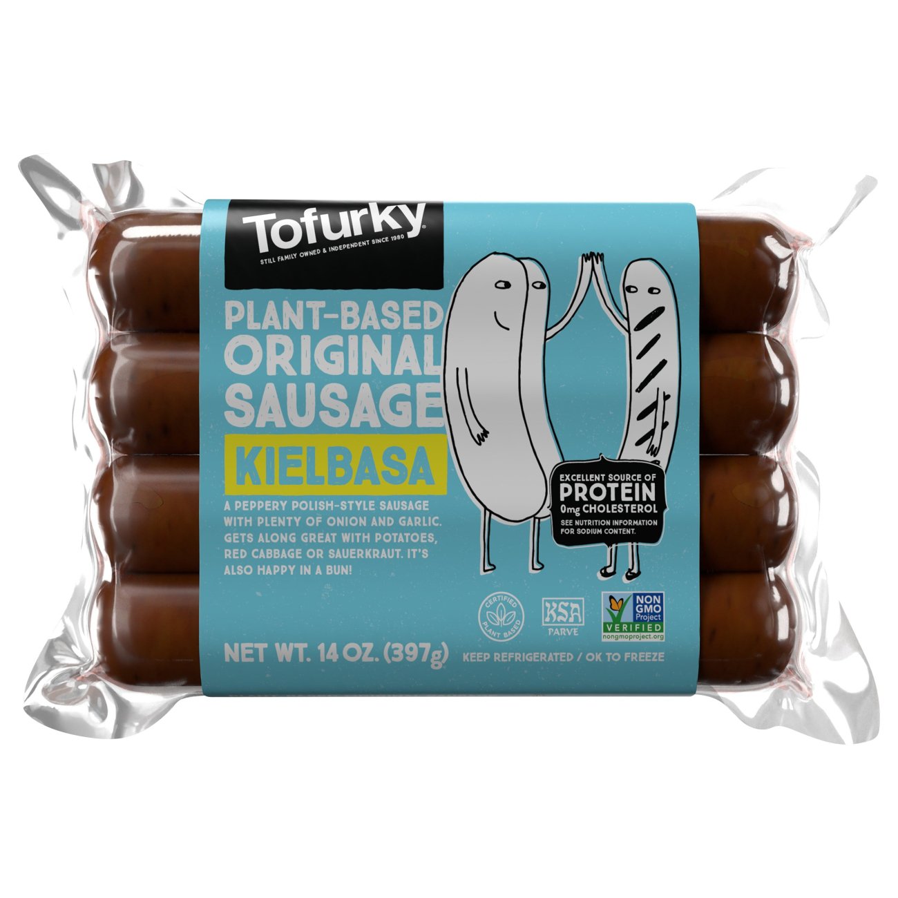 Tofurky Kielbasa Sausage Shop Tofu & Meat Alternatives at HEB
