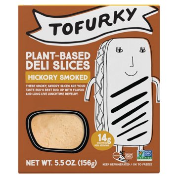 Tofurky Hickory Smoked Plant-Based Deli Slices, 5.5 oz