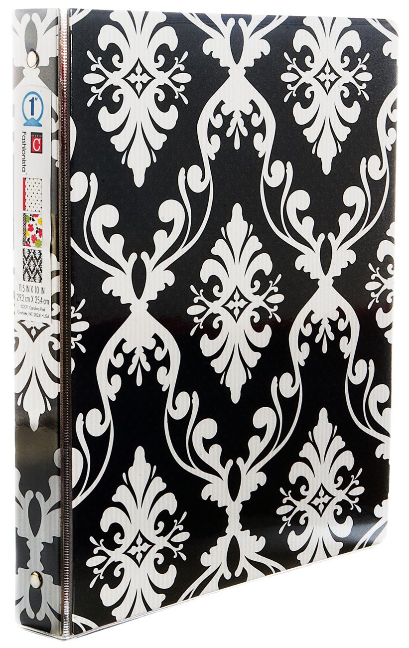 Studio C Pattern Play Vinyl Binders Assorted Colors - Shop Binders at H-E-B