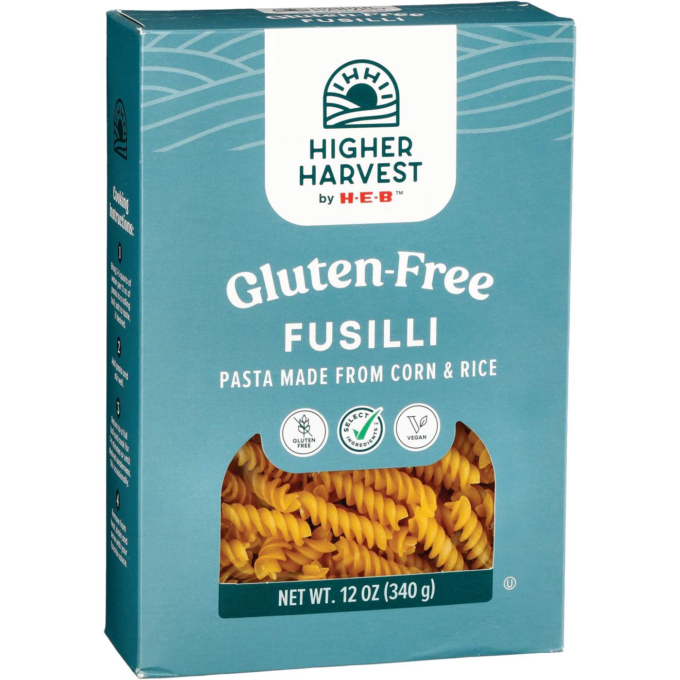 Higher Harvest by H-E-B Gluten-Free Fusilli Pasta Noodles; image 3 of 3