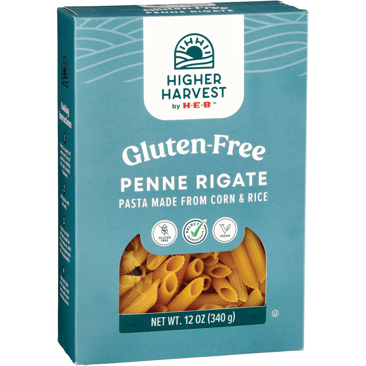 Higher Harvest by H-E-B Gluten-Free Penne Rigate Pasta Noodles; image 3 of 3