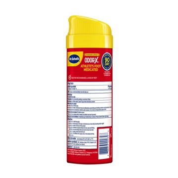 Dr. Scholl's Odor-X Athlete's Foot Medicated Spray Powder, 24 Hour, 4.7 oz