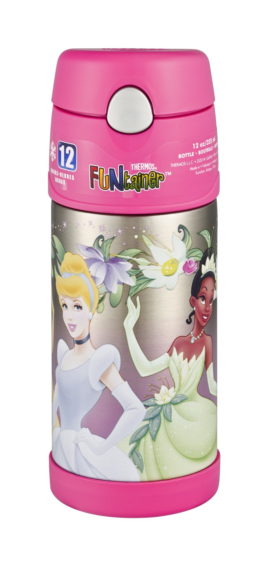 Thermos Disney Princess FUNtainer 12 OZ Bottle Shop Thermos Disney Princess FUNtainer 12 OZ
