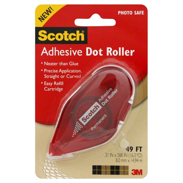 Scotch Adhesive Dot Roller Refill