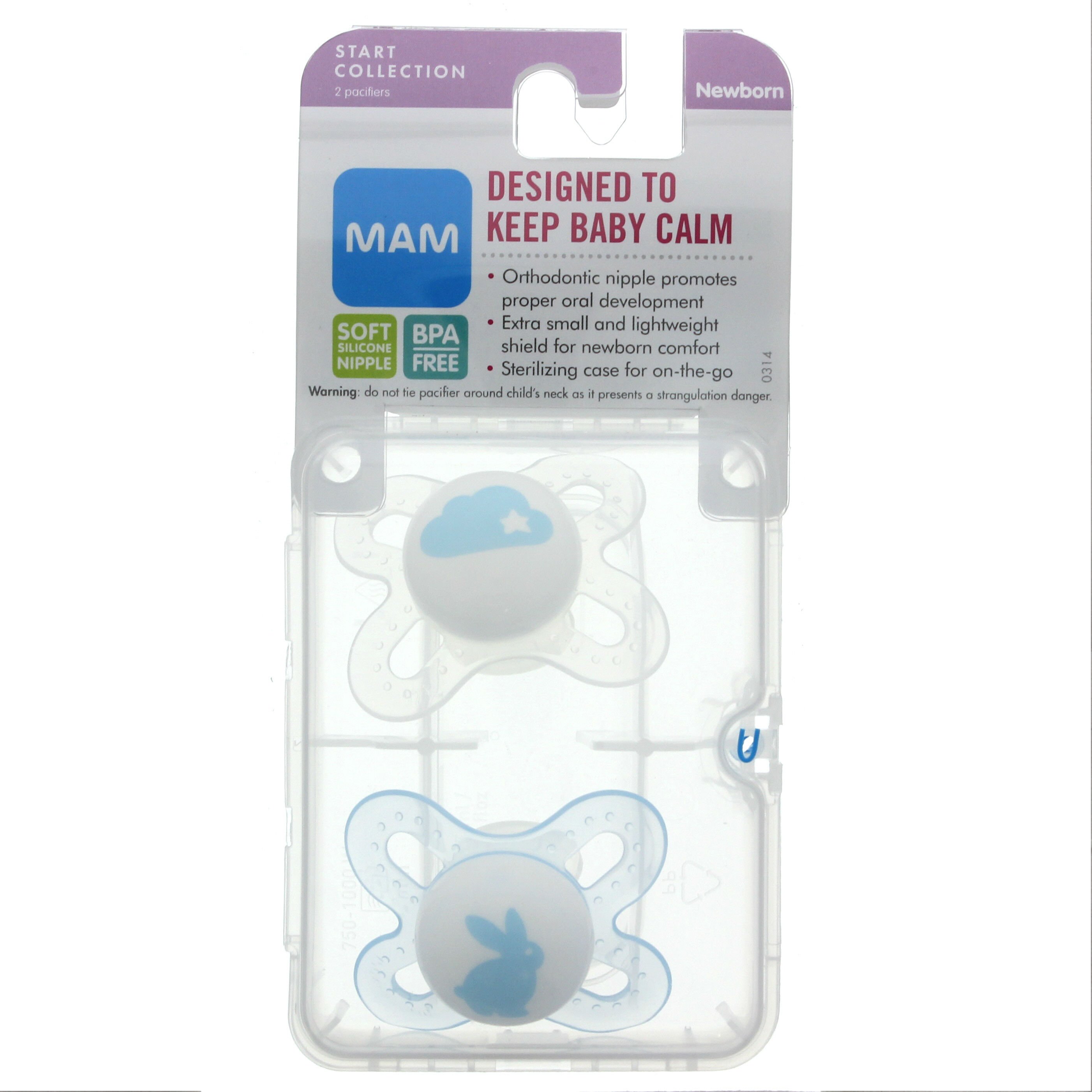 MAM Night Collection Soft Silicone Pacifiers (6+ Months), Assorted Colors -  Shop Pacifiers at H-E-B