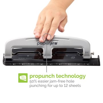 PaperPro inPRESS 12 Three-Hole Punch