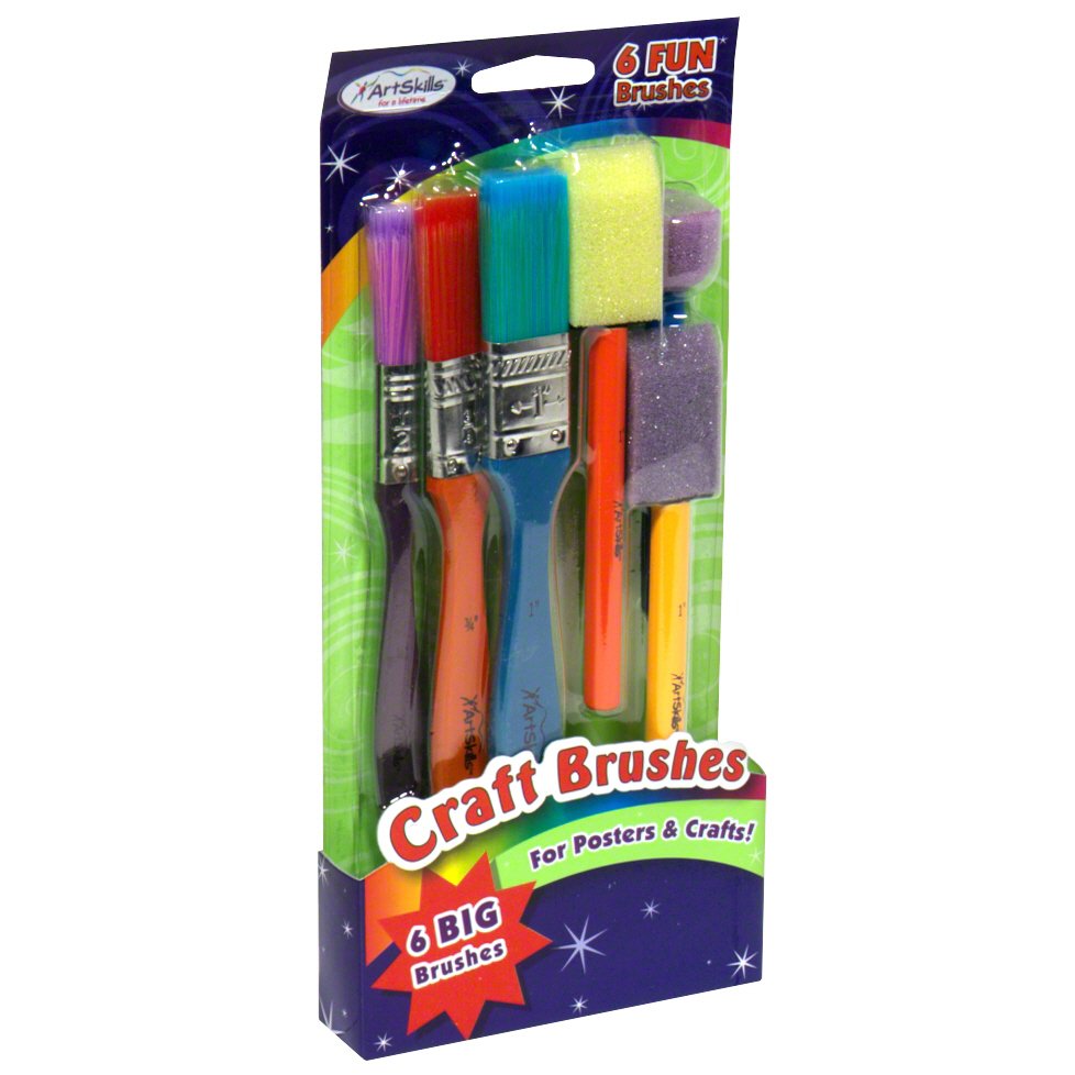 ArtSkills Craft Brushes For Posters & Crafts - Shop Paint & Paint Brushes  at H-E-B