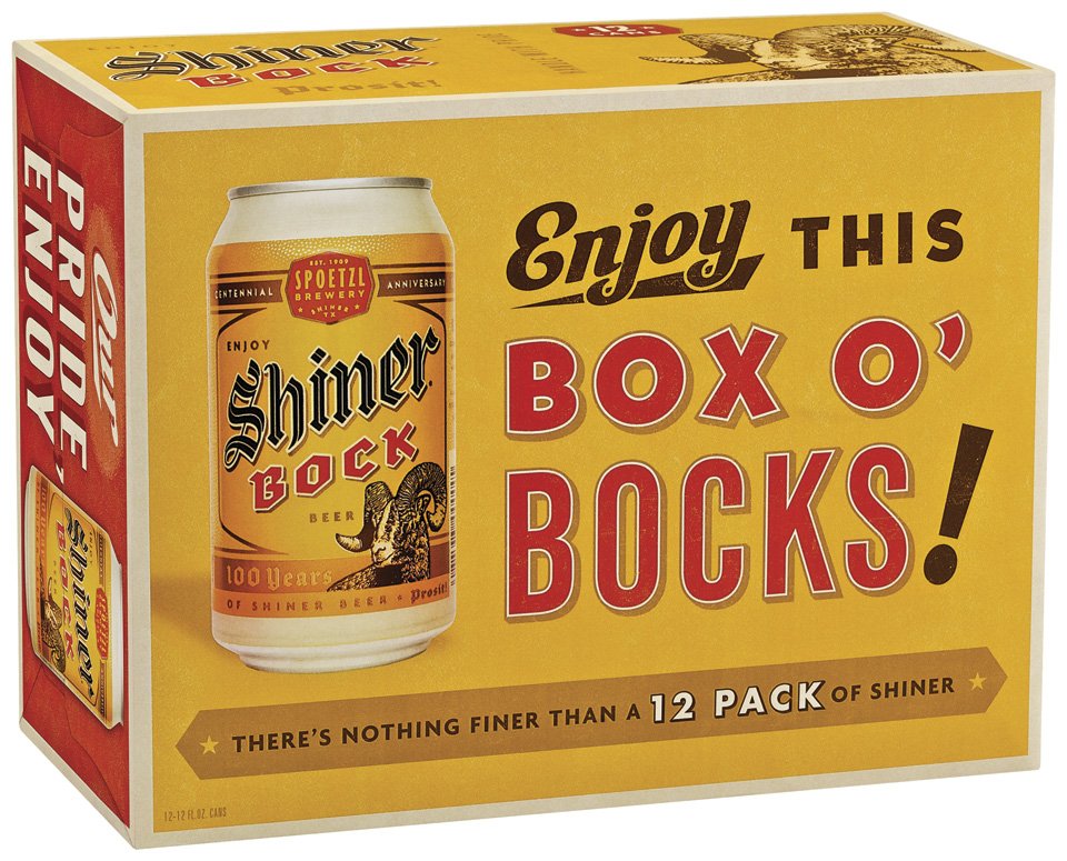 Shiner Bock Beer 12 Pk Cans - Shop Beer At H-E-B