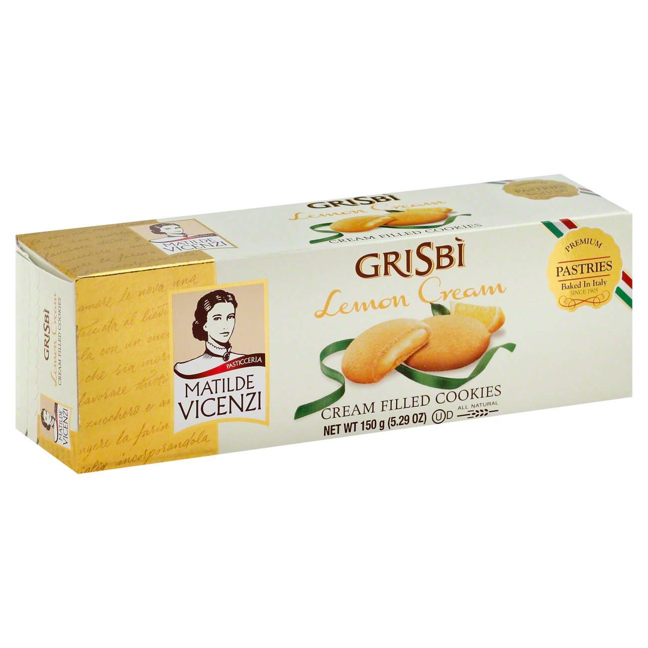 Grisbi Lemon Cream Filled Cookies Shop Cookies at HEB