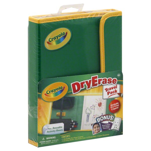 Crayola Dry Erase Travel Activity Kit Shop Kits at HEB