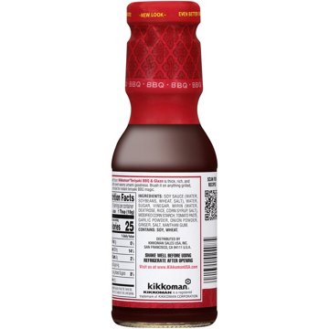 Kikkoman Teriyaki BBQ & Glaze Sauce, 12 oz