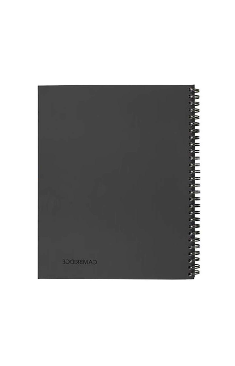 Cambridge Gray Wirebound Legal-Ruled Business Notebook; image 1 of 2