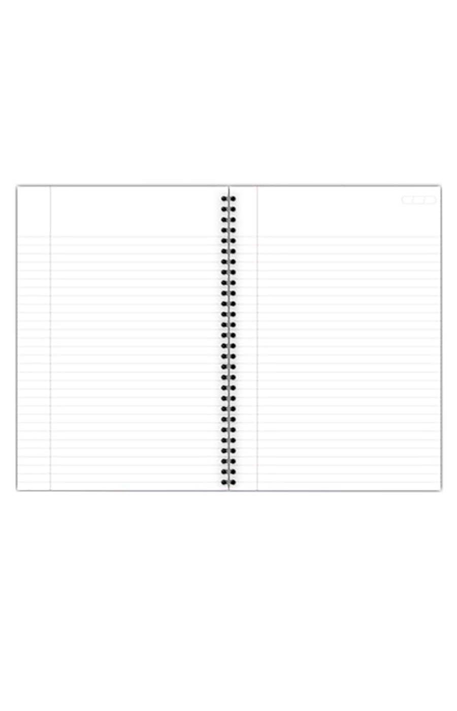 Cambridge Gray Wirebound Legal-Ruled Business Notebook; image 2 of 2