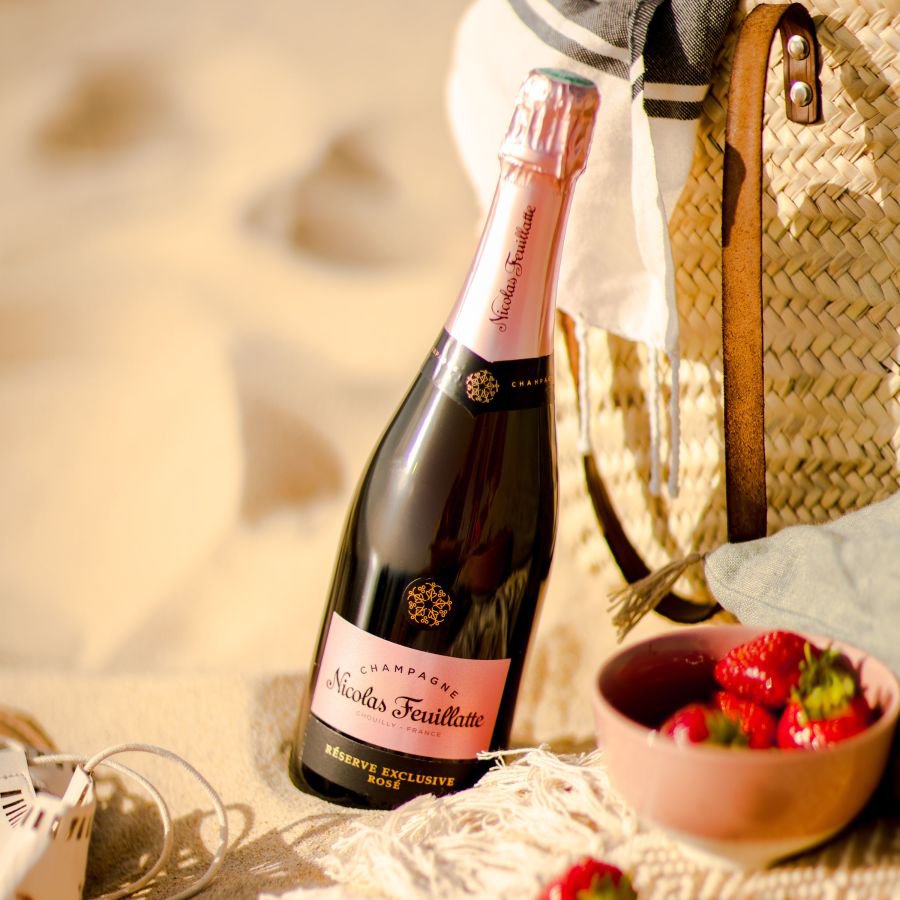 Nicolas Feuillatte Brut Rose Champagne France Sparkling Wine