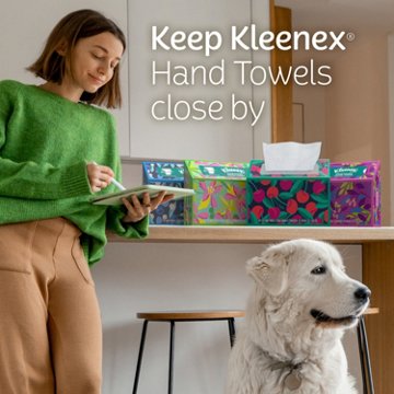 Kleenex Disposable Paper Hand Towels, 60 ct