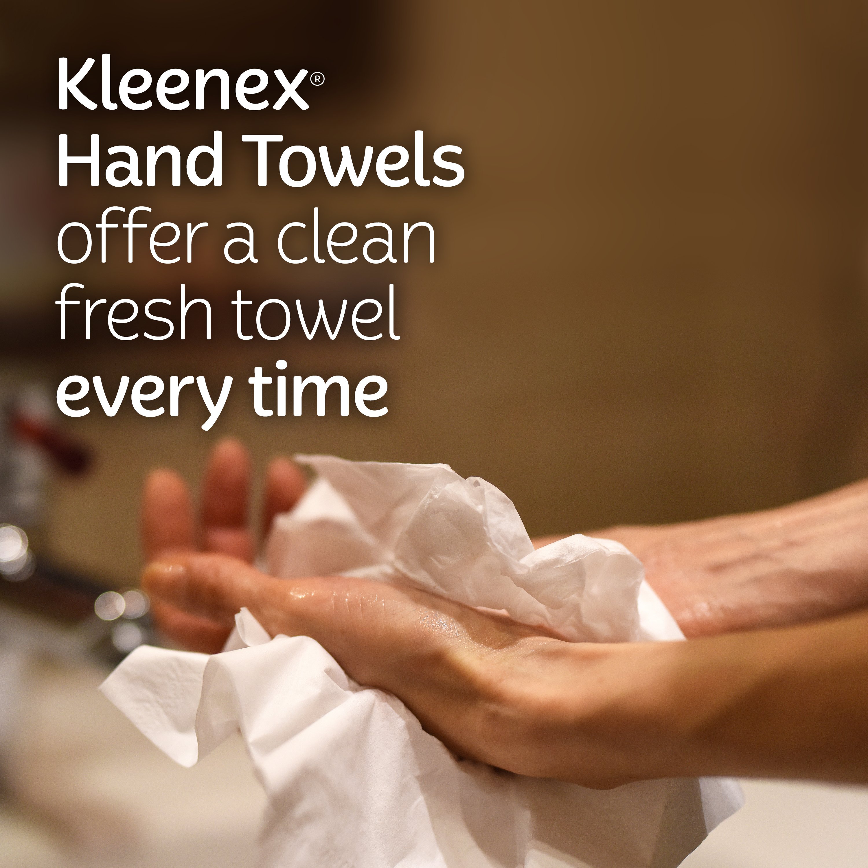 Kleenex hand best sale towels disposable