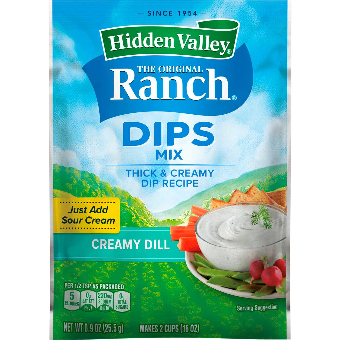Hidden Valley Harvest Dill Dips Mix; image 1 of 8