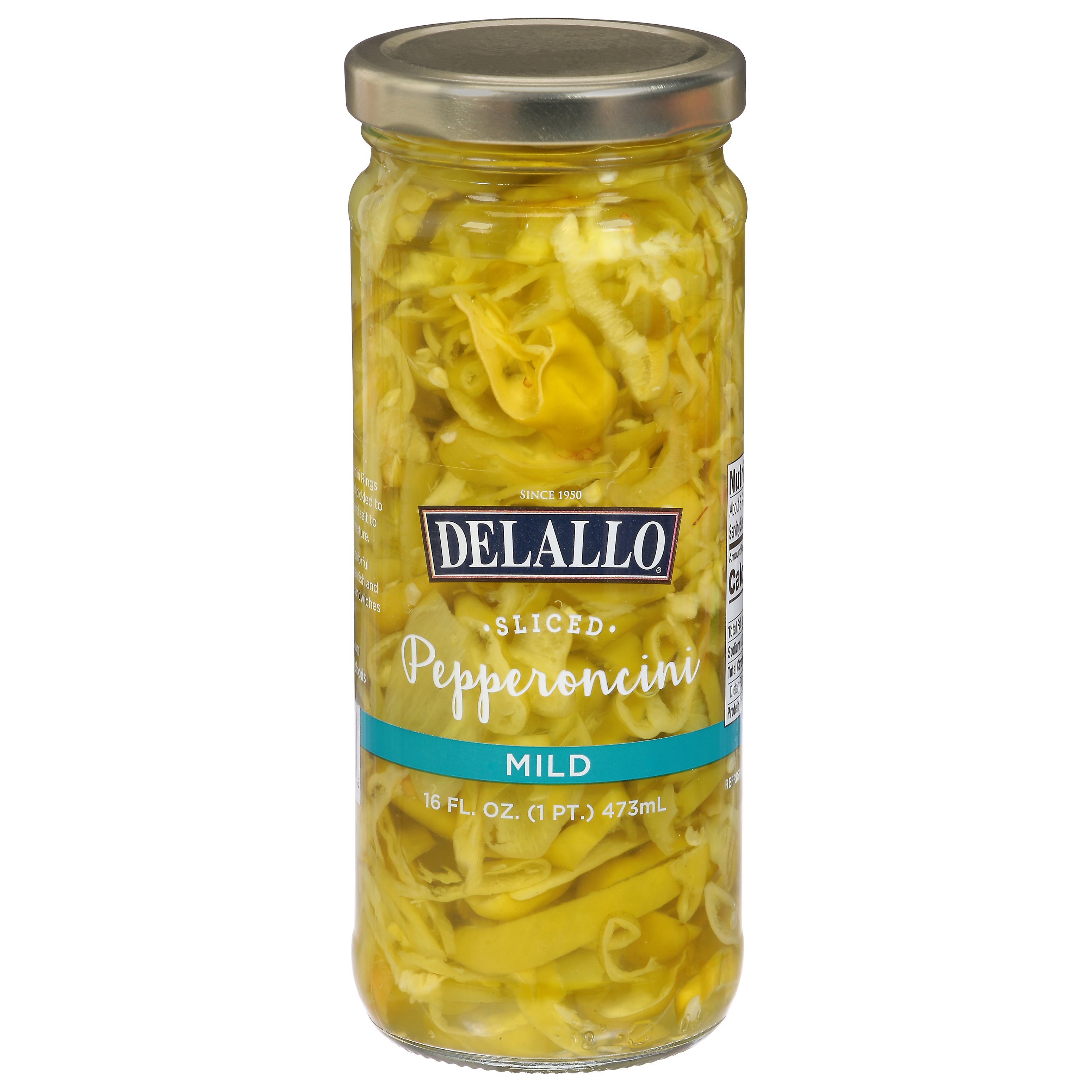 DeLallo Super Select Sliced Mild Pepperoncini Shop Peppers at HEB