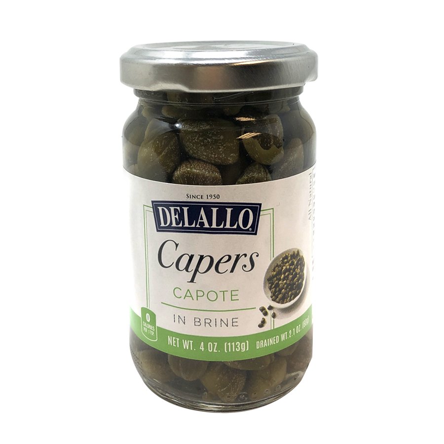 DeLallo Capote Capers in Vinegar with Salt Shop Specialty & Asian at