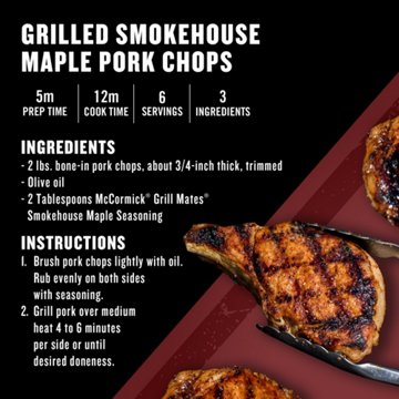 McCormick Grill Mates Smokehouse Maple Seasoning