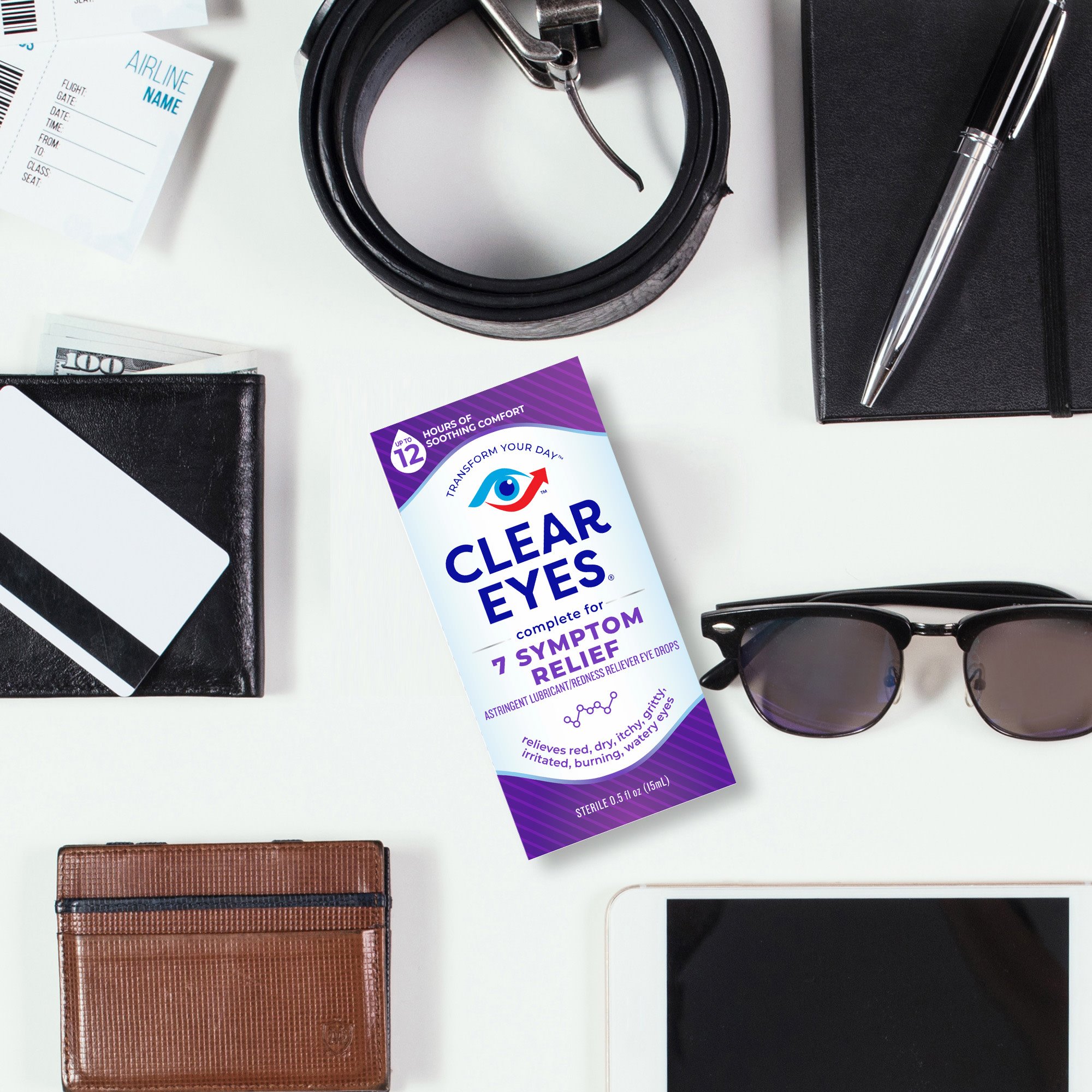 Clear Eyes Lubricant Eye Drops - Thumbnail 5