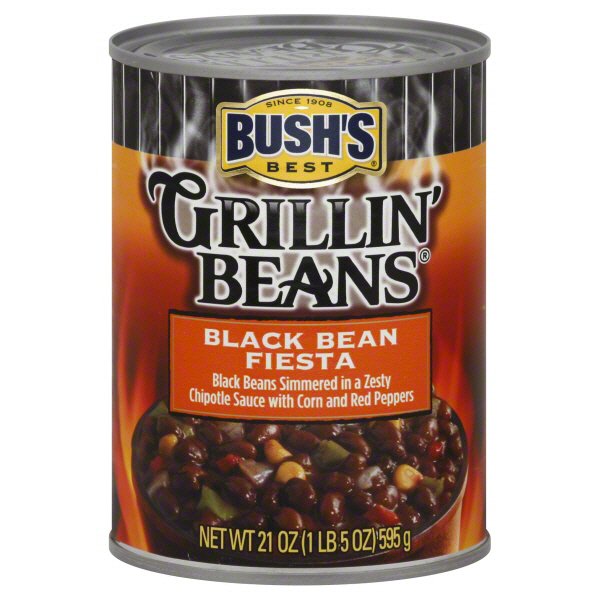 Bush's Best Black Bean Fiesta Grillin' Beans Shop Beans & legumes at