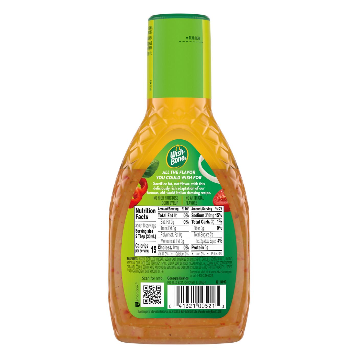 Wish-Bone Fat Free Italian Dressing; image 2 of 4