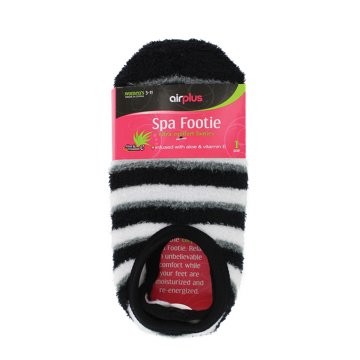 Airplus Spa Footies with Aloe & Vitamin E, EACH