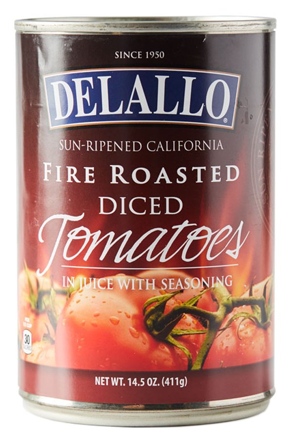 DeLallo Diced Fire Roasted Tomatoes, 14.5 oz | Central Market