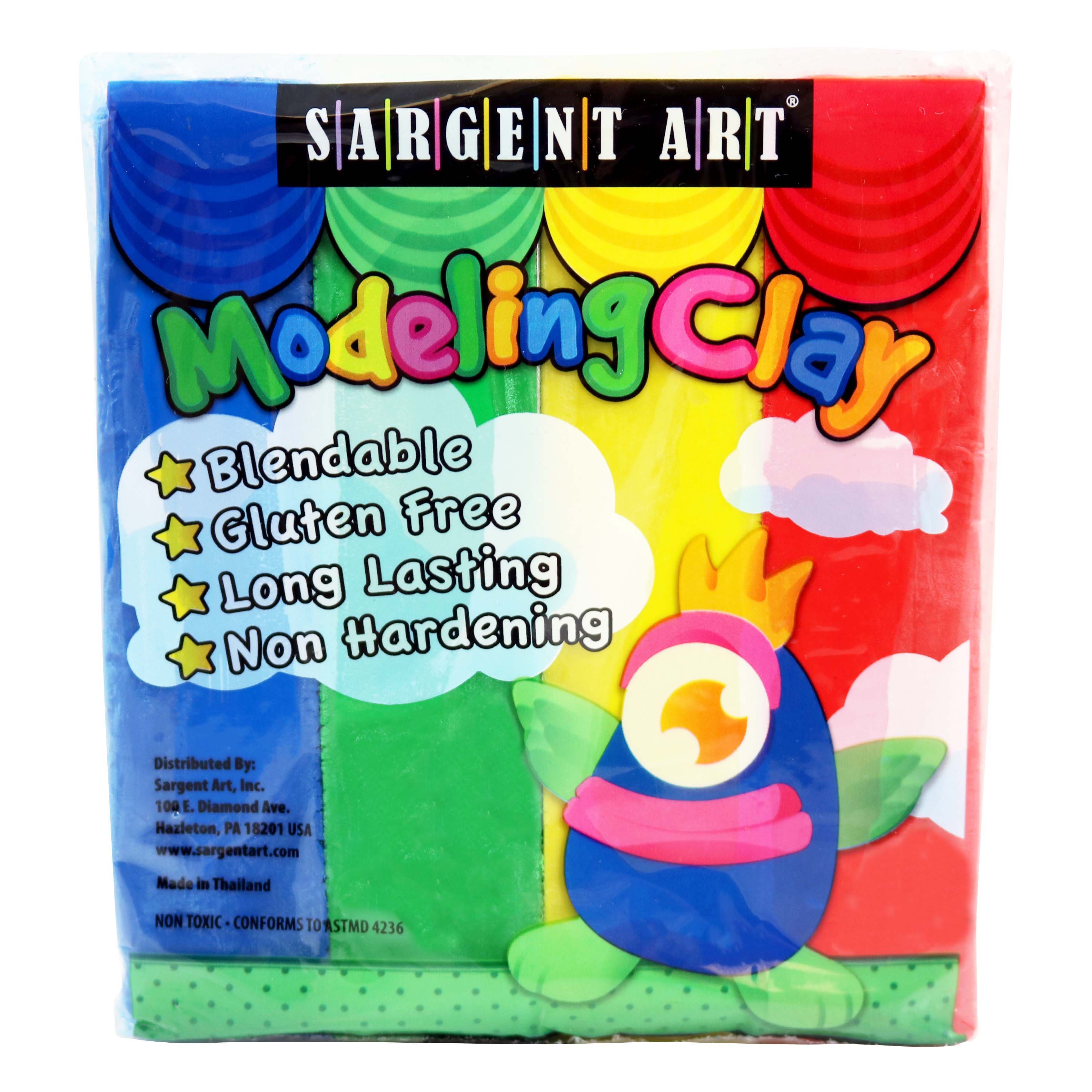 Sargent Art 4 Color Assortment Modeling Clay Shop Clay At H E B   001374903