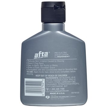 Afta Pre-Electric Original Shave Lotion With Skin Conditioners, 3.00 oz