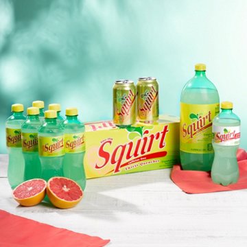 Squirt Diet Citrus Soda 12 oz Cans