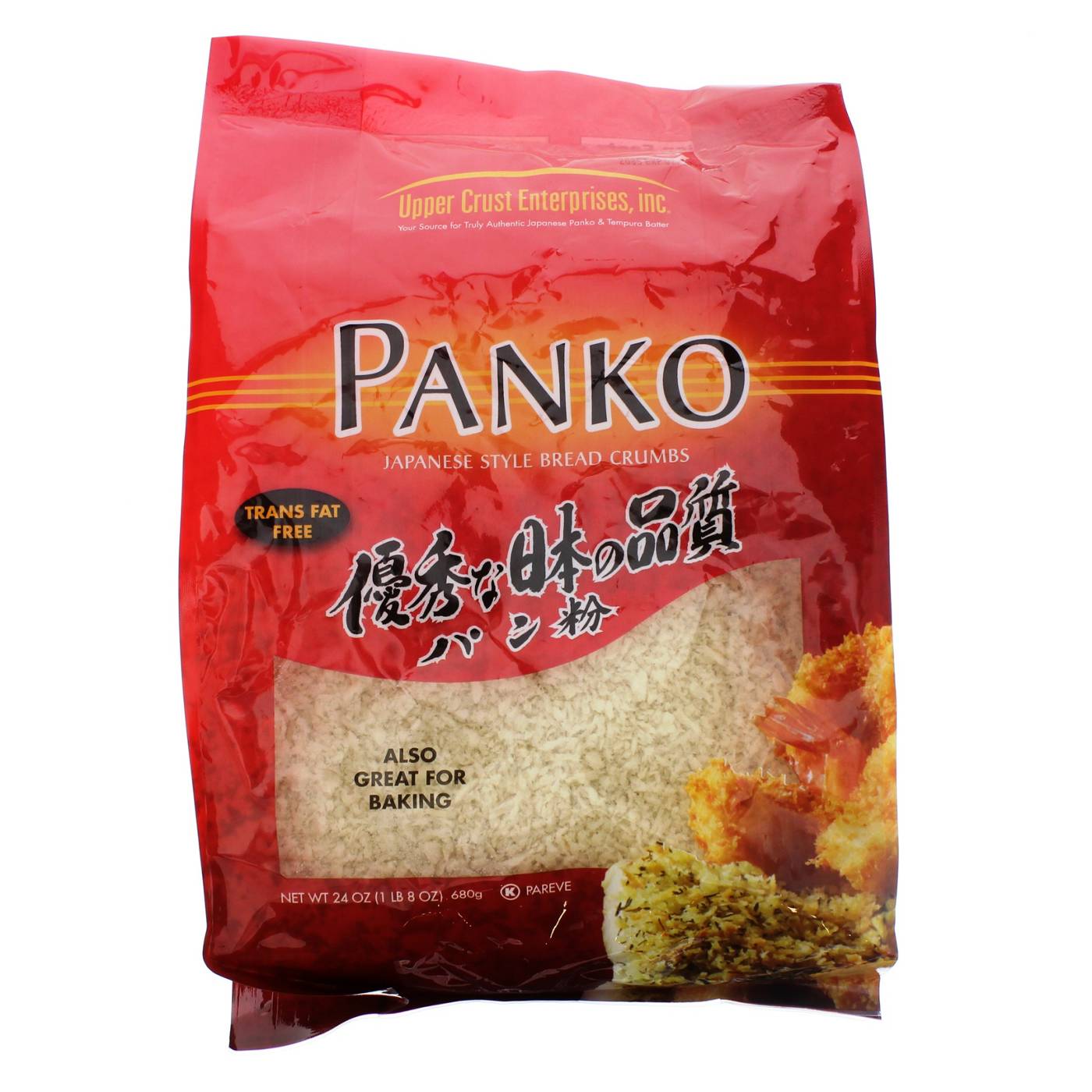 Upper Crust Enterprises Panko Japanese Bread Crumbs; image 1 of 2