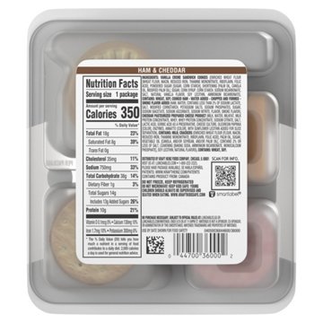 Lunchables Lunch Combinations Ham & Cheddar Cracker Stackers, 3.5 oz