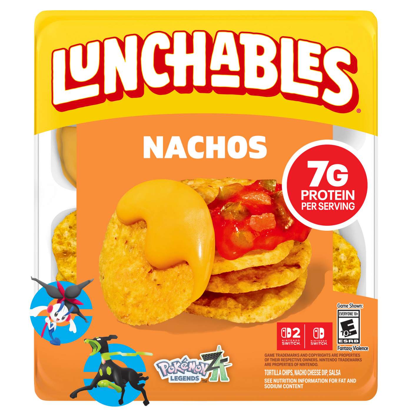 Lunchables Lunch Combinations Nacho Cheese Dip & Salsa; image 1 of 5
