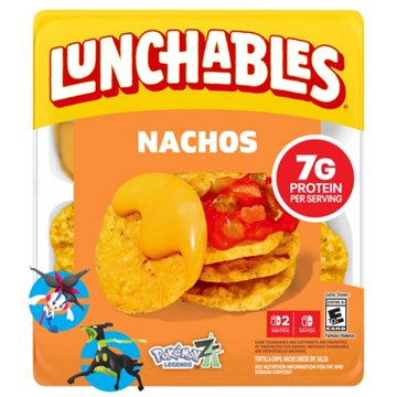 Lunchables Lunch Combinations Nacho Cheese Dip & Salsa, 4.4 oz