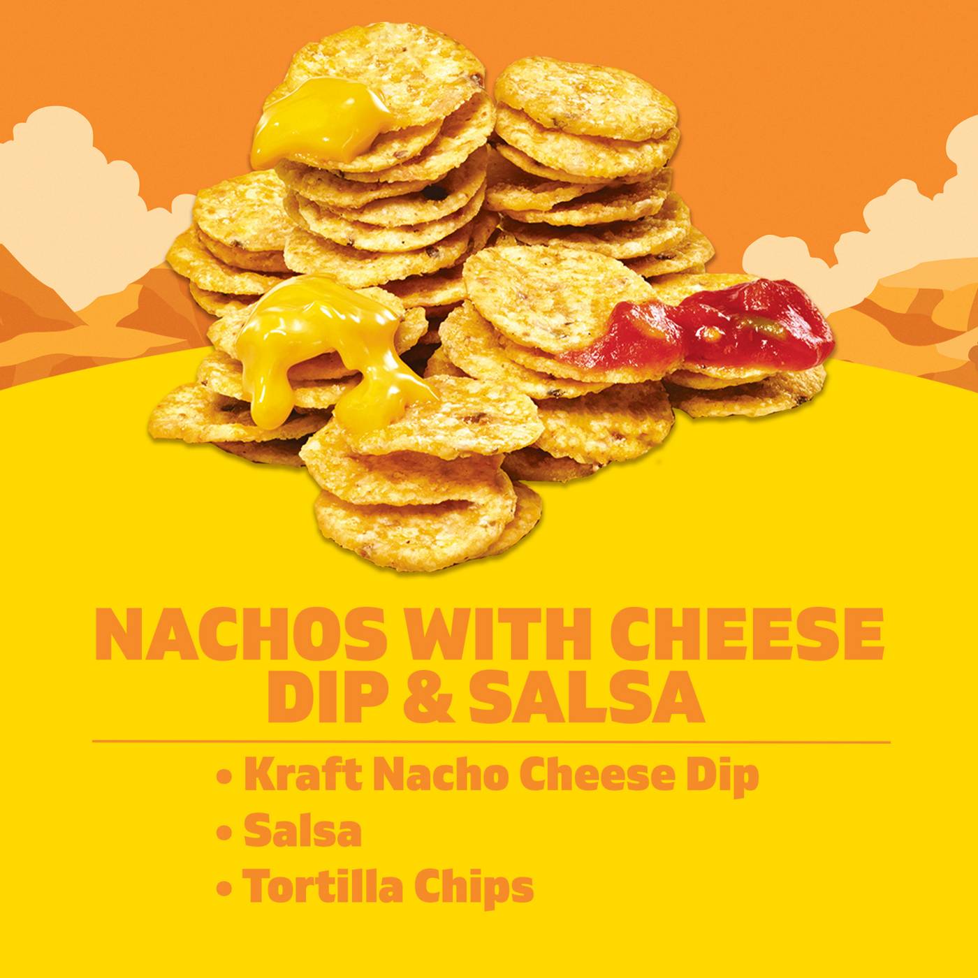 Lunchables Lunch Combinations Nacho Cheese Dip & Salsa; image 2 of 5