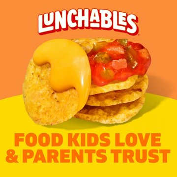 Lunchables Lunch Combinations Nacho Cheese Dip & Salsa, 4.4 oz